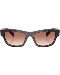 Prada - Eyewear Butterfly Frame Sunglasses - Lyst