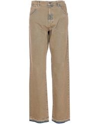 AMISH - James Wide-Leg Jeans - Lyst