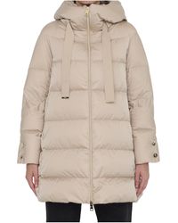 Herno - Zip-Up Drawstring Hooded Jacket - Lyst