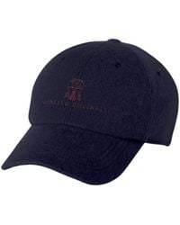 Brunello Cucinelli - Cashmere And Alpaca Blend Baseball Cap - Lyst