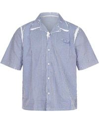 DIESEL - S-Brack Striped Short-Sleeve Shirt - Lyst