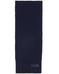 Gucci - Knit Wool Scarf With Logo - Lyst
