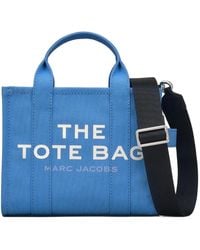 Marc Jacobs - Logo Printed Zip-Up Small Tote Bag - Lyst