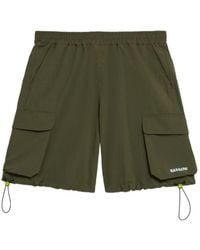 Barrow - Cargo Gabardine Shorts - Lyst