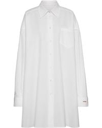 Maison Margiela - Drop-Shoulder Oversized Shirt - Lyst