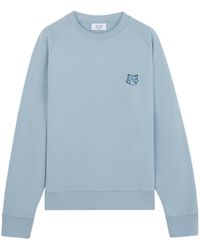 Maison Kitsuné - Maison Kitsuné Bold Fox Head Patch Oversized Sweatshirt - Lyst