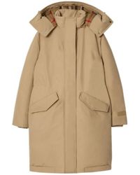 Burberry - Down-Filled Coat - Lyst