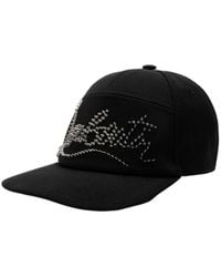Christian Louboutin - Flatbrim Baseball Cap - Lyst