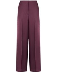 Pinko - High Waist Palazzo Trousers - Lyst