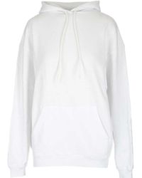 Balenciaga - Logo Hooded Sweater - Lyst