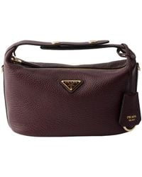 Prada - Chérie Leather Mini-Bag - Lyst
