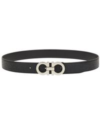 Ferragamo - Reversible And Adjustable Gancini Belt - Lyst