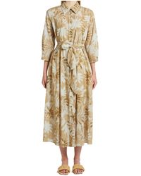 iBlues - Printed Shirt Dress - Lyst