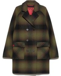 MAX&Co. - Double-Layered Wool Coat - Lyst