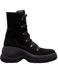 Moncler - Resile Trek Lace-Up Boots - Lyst
