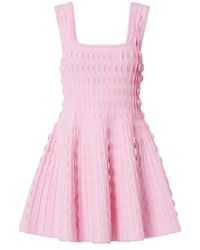 Jonathan Simkhai - Vanna Knitted Scalloped Minidress - Lyst