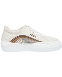 Fendi - Fabric Low-Tops - Lyst