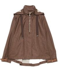 Herno - Hooded Blouson Jacket - Lyst