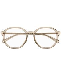 Chloé - Chloé Eyewear Round Frame Glasses - Lyst