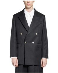 Simone Rocha - Daisy-Embroidered Double-Breasted Blazer - Lyst