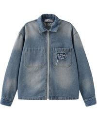 Marissa Chiara - Long-Sleeved Denim Jacket - Lyst