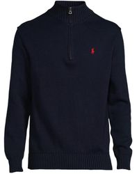Polo Ralph Lauren - Polo Pony-Embroidered Knitted Pullover - Lyst