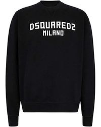 DSquared² - Milano Cool Fit Crewneck Sweatshirt - Lyst