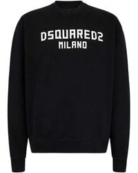 DSquared² - Milano Cool Fit Crewneck Sweatshirt - Lyst
