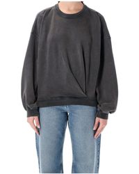 Isabel Marant - Sauria Cotton Sweatshirt - Lyst