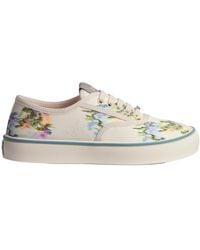 Dior - Printed Canvas Low-Top Sneakers - Lyst