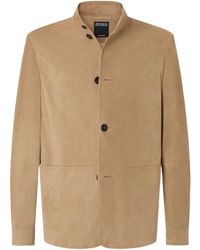 ZEGNA - Button-Up Jacket - Lyst