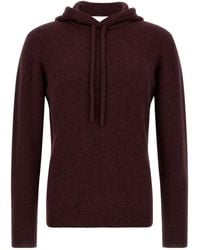 Roberto Collina - Hooded Sweater - Lyst
