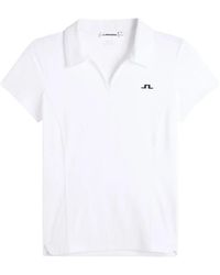 J.Lindeberg - Short-Sleeved Polo Shirt - Lyst