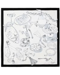Jacquemus - Le Grand Foulard Printed Scarf - Lyst