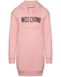 Moschino - Logo Pattern Dress - Lyst