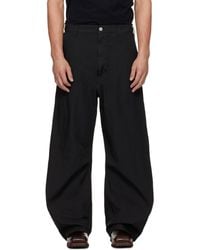 Comme des Garçons - Comme Des Garçons Homme Curved Wide-Leg Pants - Lyst