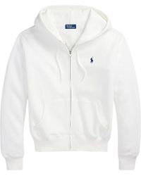 Polo Ralph Lauren - Zip-Up Drawstring Hoodie - Lyst
