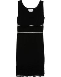 Blumarine - Sleeveless Jersey Mini Dress - Lyst