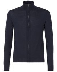 Fendi - Zip-Up Stand-Collar Cardigan - Lyst