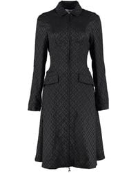 Marine Serre - Zipped-Up Shirt Dress - Lyst