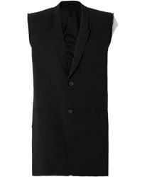 Rick Owens - Sleeveless Vest - Lyst