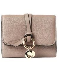 Chloé - Alphabet Small Trifold Wallet - Lyst