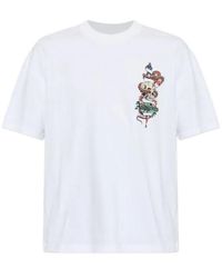AllSaints - Skull Snake Graphic T-Shirt - Lyst