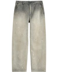 Our Legacy - Paint-Splatter Faded Jeans - Lyst