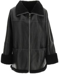 TOTEME - Totême Trim Detailed Zip-Up Jacket - Lyst