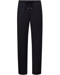 Moncler - Logo Patch Drawstring Trousers - Lyst