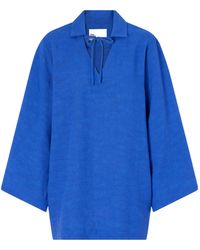 Lisa Marie Fernandez - Tie-Detailed Woven Tunic - Lyst