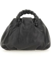 Hereu - Bombon Braid Detailed Small Crossbody Bag - Lyst