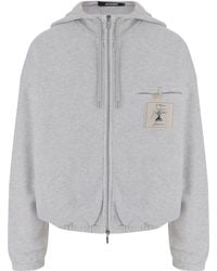 Jacquemus - Patch Logo Zip-Up Hoodie - Lyst