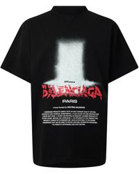 Balenciaga - Crewneck Shortsleeve Tee - Lyst